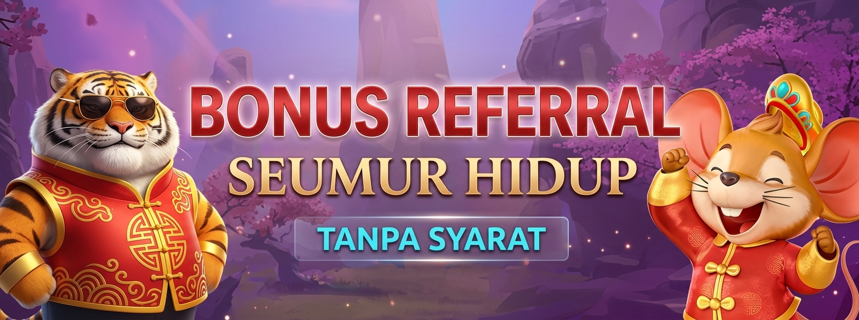 BONUS REFFERAL SEUMUR HIDUP TANPA SYARAT
